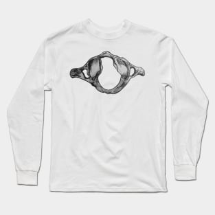 Pen and Ink Atlas Sketch Long Sleeve T-Shirt